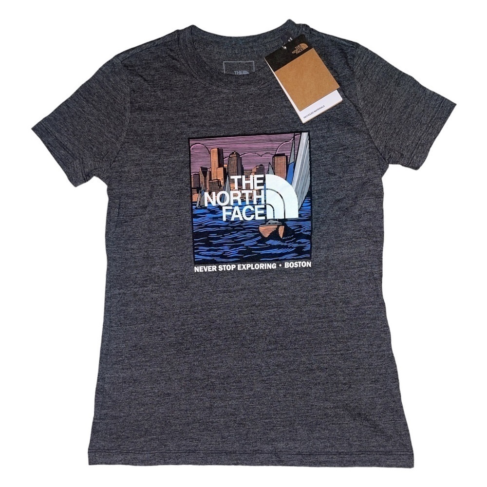 The North Face NWT never stop exploring Boston graphic T-shirt women’s size XS